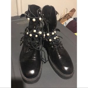 ZARA combat boots
